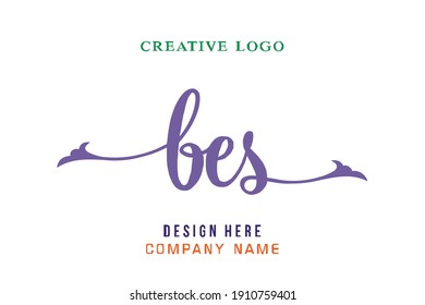 BES lettering logo is simple, easy to understand and authoritative