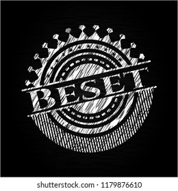 Beset chalk emblem