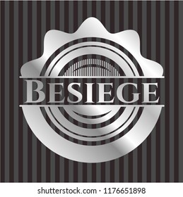 Besiege silver badge or emblem