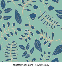 Besshovnye background color from the natural elements. Vector.