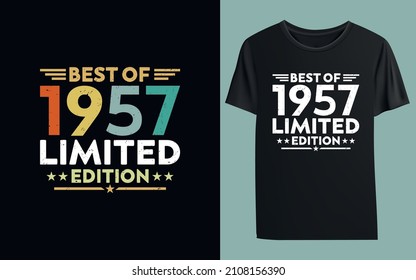 Best of 1957 Limited edition T-shirt