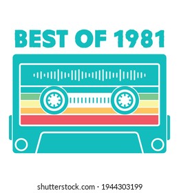 Best 1981 Cassette Tape Stock Vector (Royalty Free) 1944303199 ...