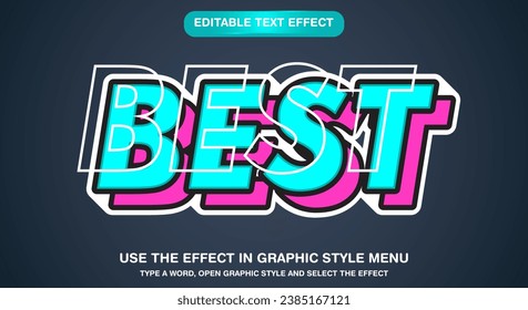Best 3d style editable text effect with Lighting effect
