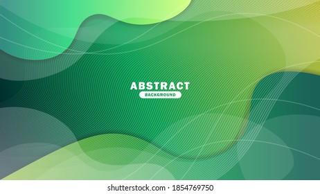 Best Abstract Background Template. Green Background with Line. Modern Abstract Background for your Business