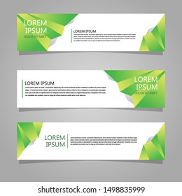 The best abstract Banner vector template. Suitable for many purposes.