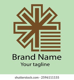 Best Abstract Latest Favorite logo design For business company. vector file. Color editable.