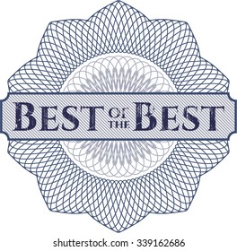 Best of the Best abstract linear rosette