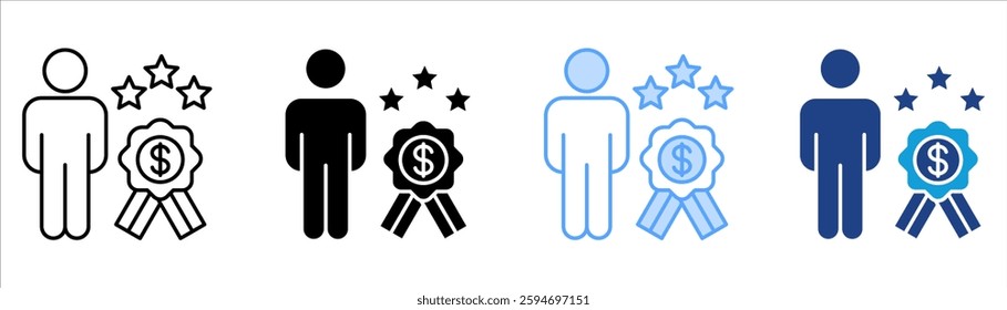 Best Achieve Icon Set Multiple Style Collection