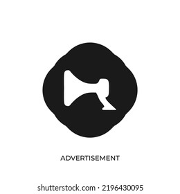 The best Advertisement icon vector. Symbol illustration in unique trendy style. From Online Store icons theme collections. Suitable for many purpose.