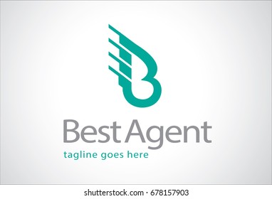 Best Agent Logo Template Design