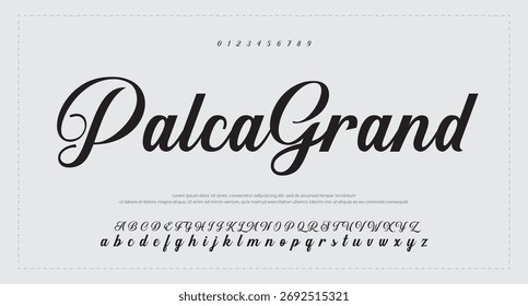 Best Alphabet Barber Amazing Script Signature Logotype Font lettering handwritten