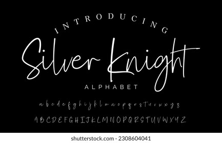 Best Alphabet Birdsong Amazing Script Signature Logotype Schriftart Schrift handschriftlich