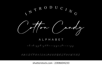 Best Alphabet Birdsong Amazing Script Signature Logotype Font lettering handwritten