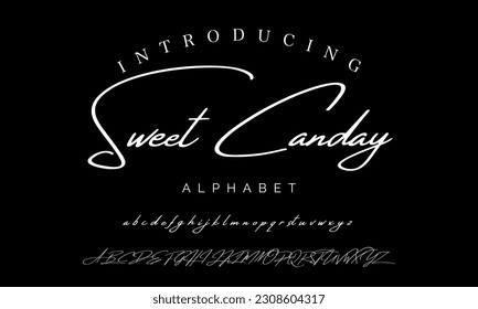 Best Alphabet Birdsong Amazing Script Signature Logotype Font lettering handwritten