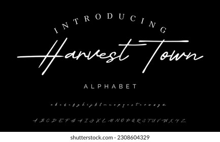 Best Alphabet Birdsong Amazing Script Signature Logotype Font lettering handwritten
