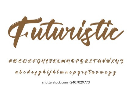 Best Alphabet Boisterous Amazing Script Signature Logotype Font lettering handwritten