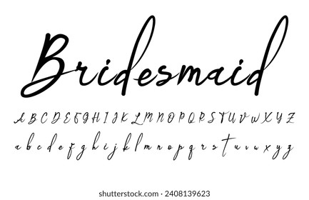 Best Alphabet Boisterous Amazing Script Signature Logotype Font lettering handwritten