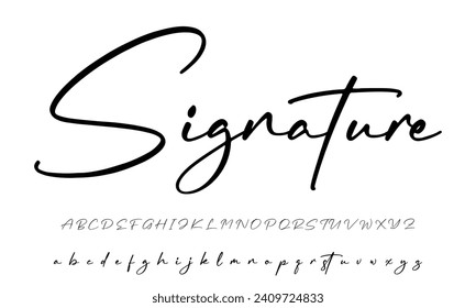 Best Alphabet Boisterous Amazing Script Signature Logotype Font lettering handwritten