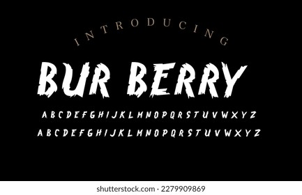 Best Alphabet Painting Paint Brush Beauty Script Logotype Font lettering handwritten
