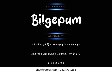 Best Alphabet Painting Paint Brush Beauty Script Logotype Font lettering handwritten