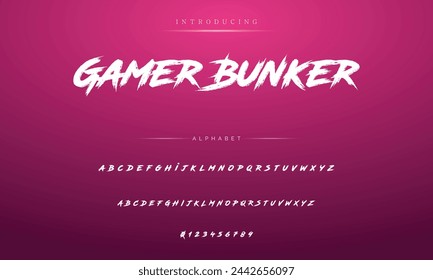 Best Alphabet Painting Paint Brush Beauty Script Logotype Font lettering handwritten