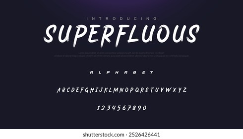 Best Alphabet Painting Paint Brush Beauty Script Logotype Font lettering handwritten