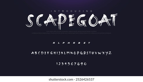 Best Alphabet Painting Paint Brush Beauty Script Logotype Font lettering handwritten