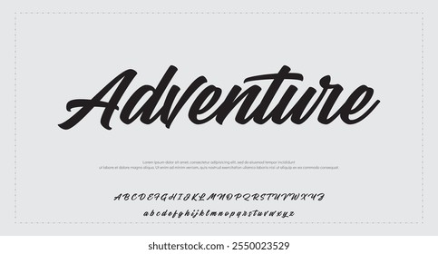 Best Alphabet Painting Paint Brush Beauty Script Logotype Font lettering handwritten