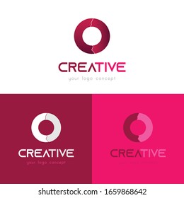 Best Amazing Colorful Modern Simple Creative C+D Letter Logo Design Template