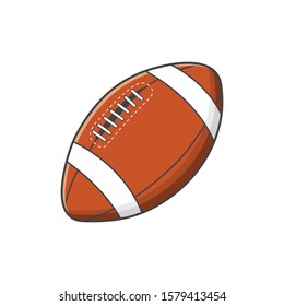 Best American Football Illustration Vector