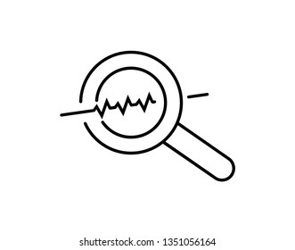 Best analysis icon,Vector illustration - Vector 