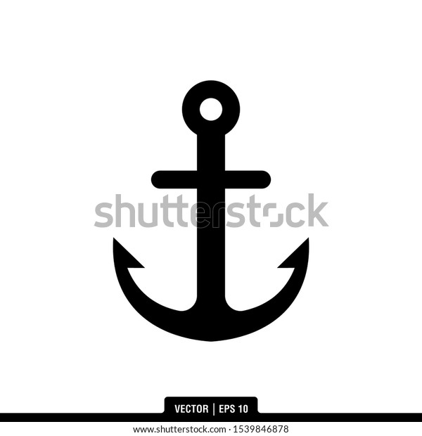 Best Anchor Icon Vector Illustration Logo Stock Vector (Royalty Free) 1539846878 Shutterstock