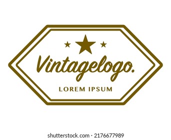 El mejor logotipo antiguo, sencillo y elegante
