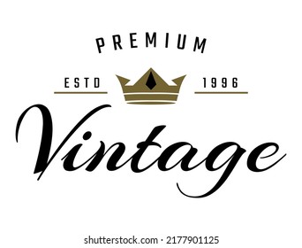 Best Antique Logo, Simple and Elegant