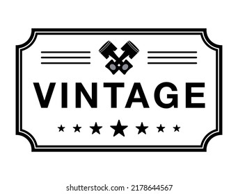 El mejor logotipo antiguo, sencillo y elegante