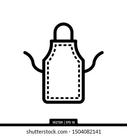 The best Apron icon vector, illustration logo template in trendy style. Suitable for many purposes.

