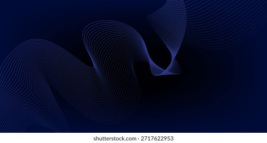 Mejor diseño de fondo de arte con patrón de líneas diagonales azul oscuro. Arte