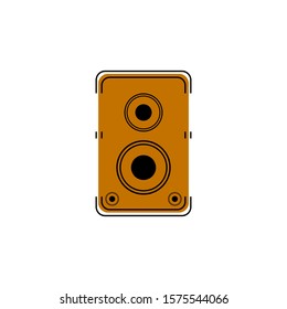 The best Audio Speaker icon vector, illustration logo template in trendy style. Suitable for many purposes.