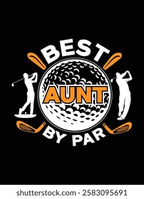  Best Aunt By Par Golf Lover