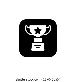 best award icon. Online Learning icon. Perfect for application, web, logo and presentation template. icon design solid rounded style