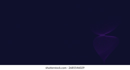 El mejor fondo con líneas de onda brillantes y fluidas en degradado de color rojo azul. Diseño futurista con movimiento brillante, suave, perfecto y moderno