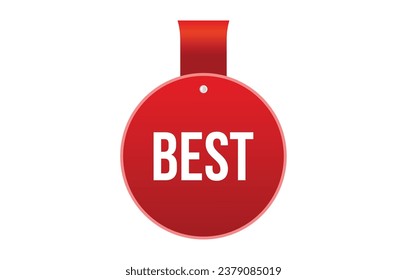best banner design. best icon. Flat style vector illustration.