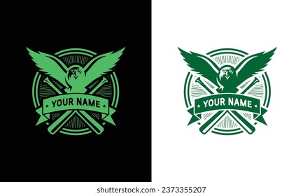 Best Baseball or softball club badge, logo. Vector illustration. Concept for shirt or logo, print, stamp, tee etc. 