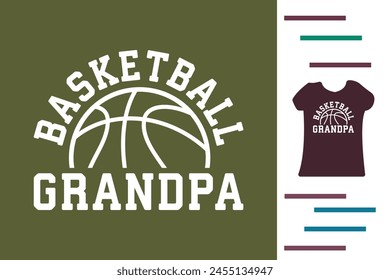 Bestes Basketball T-Shirt für Opa