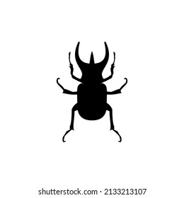 The best beetle silhouettes on a white background for any design needs. Especially designs related to insect animals. Such as websites about insects, applications about insects. Or also beetle icon