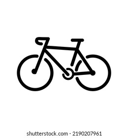 The best bicycle, bike icon vector illustration logo template for many purpose