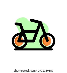 Best Bicycle Conceptual Vector Illustration Design Icon eps10