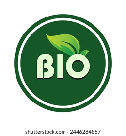 Best Bio icon, badge, tag, label