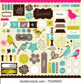 Best bird tags and bookmarks for scrapbook