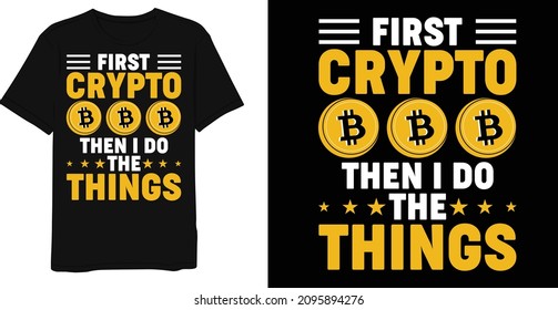 Best Bitcoin T-shirt Design Template